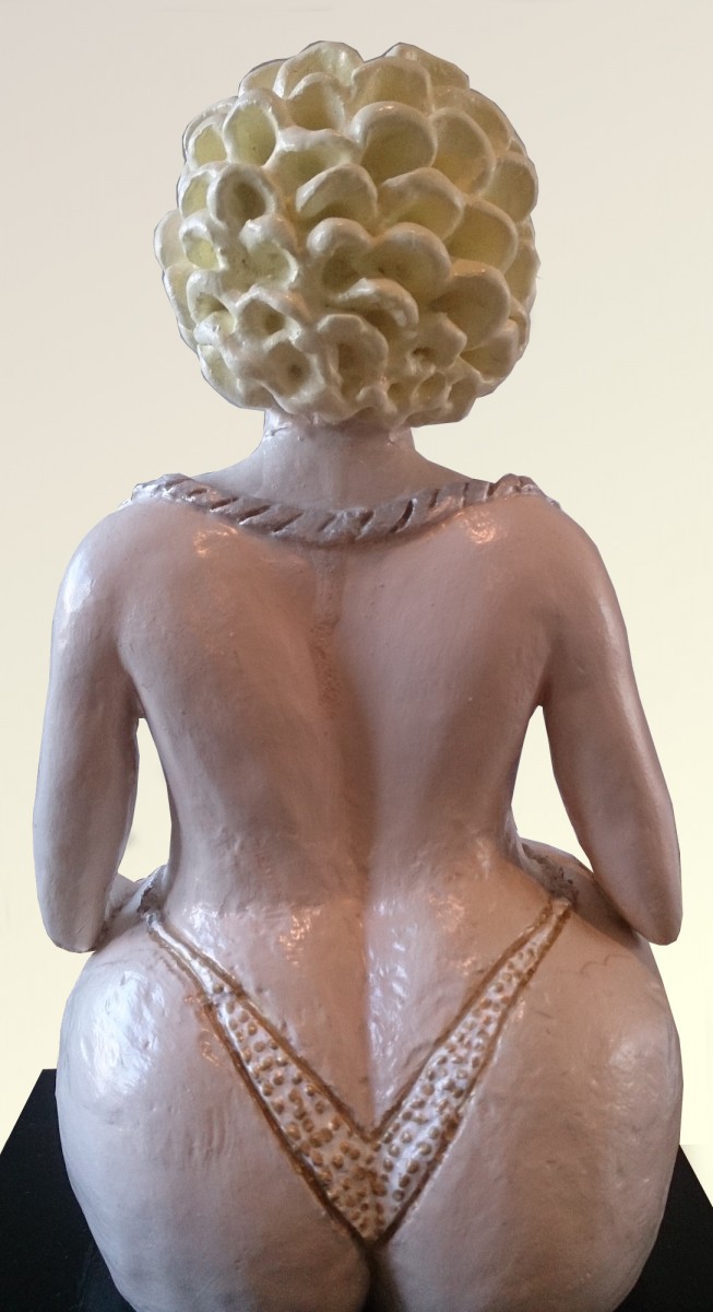 Artist Elisa Höhne - sculpture Beaudine (front side)