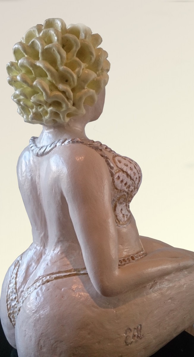 Artist Elisa Höhne - sculpture Beaudine (front side)