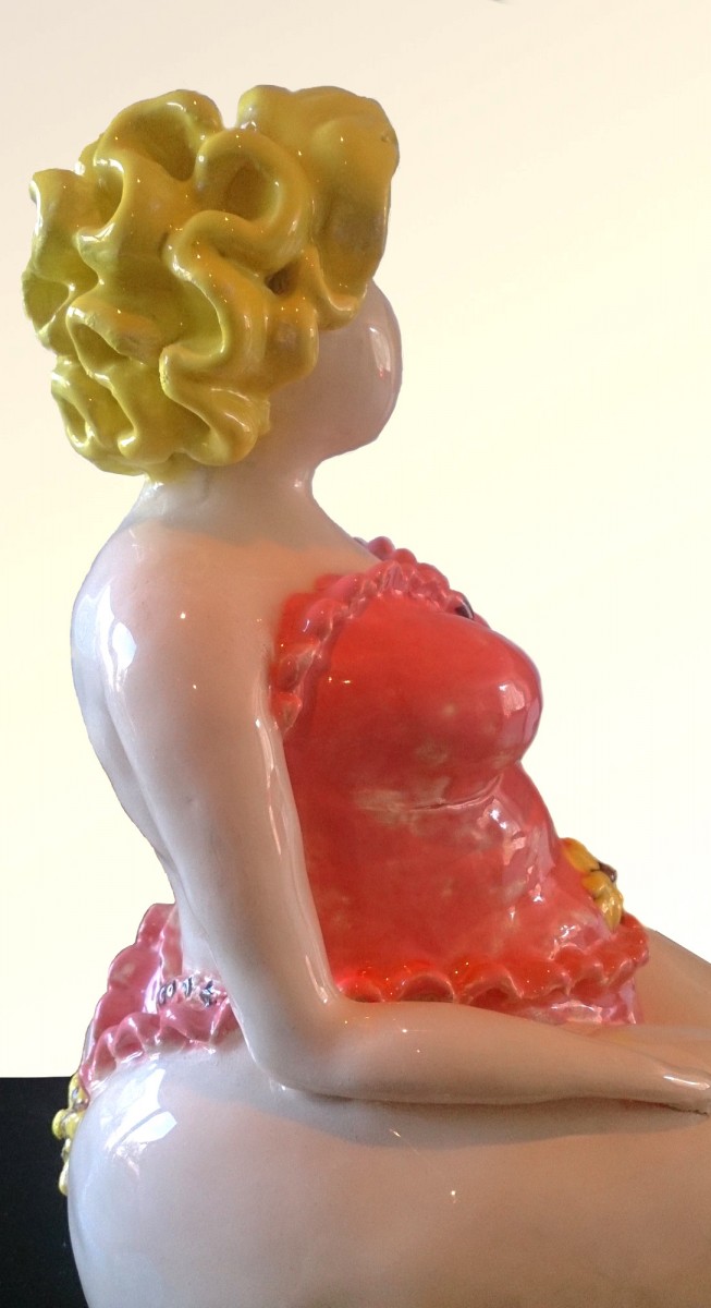 Artist Elisa Höhne - sculpture Marilyn (side)