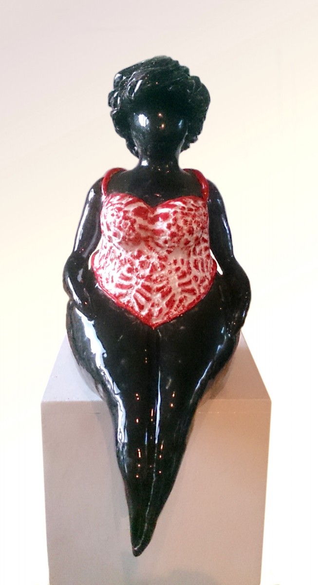 Artist Elisa Höhne - sculpture Shanice (front side)