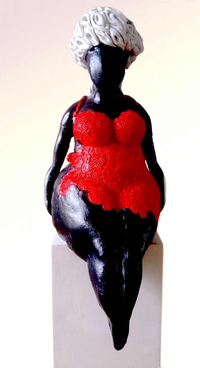 Artist Elisa Höhne - sculpture Juliette (front side)